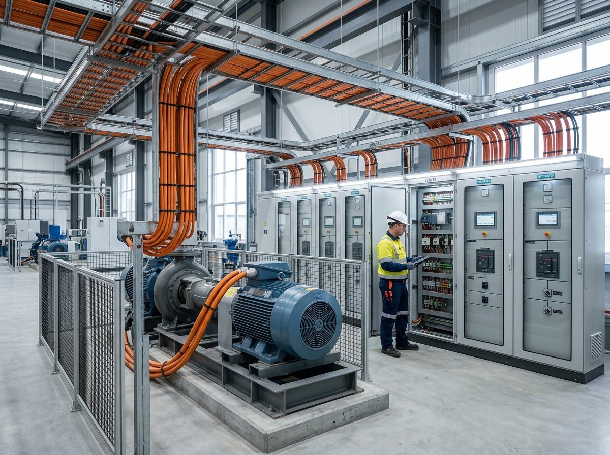 Industrial Plant Power Installation