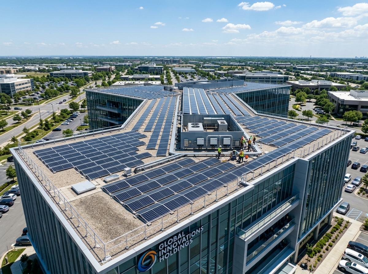 100kW Rooftop Solar Installation